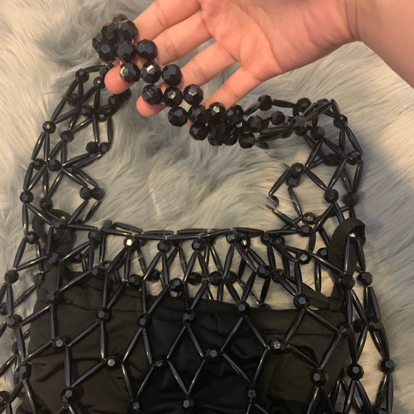 NWOT Zara Beaded Bag - Picture 2 of 5